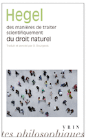 Des manières de traiter scientifiquement du droit naturel| de sa place dans la philosophie pratique et de son rapport aux scienc